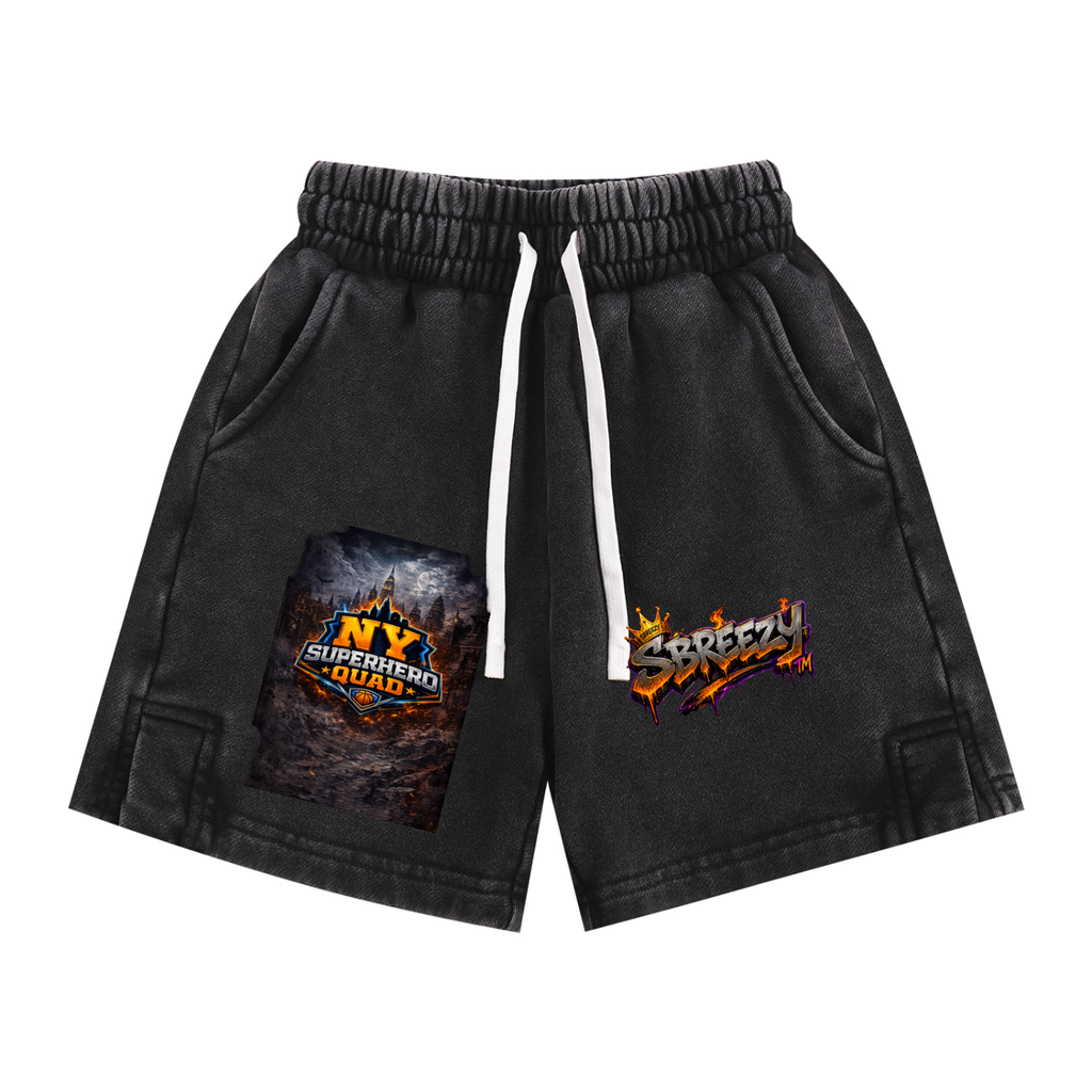 Nyc Superhero movement Kids' Shorts