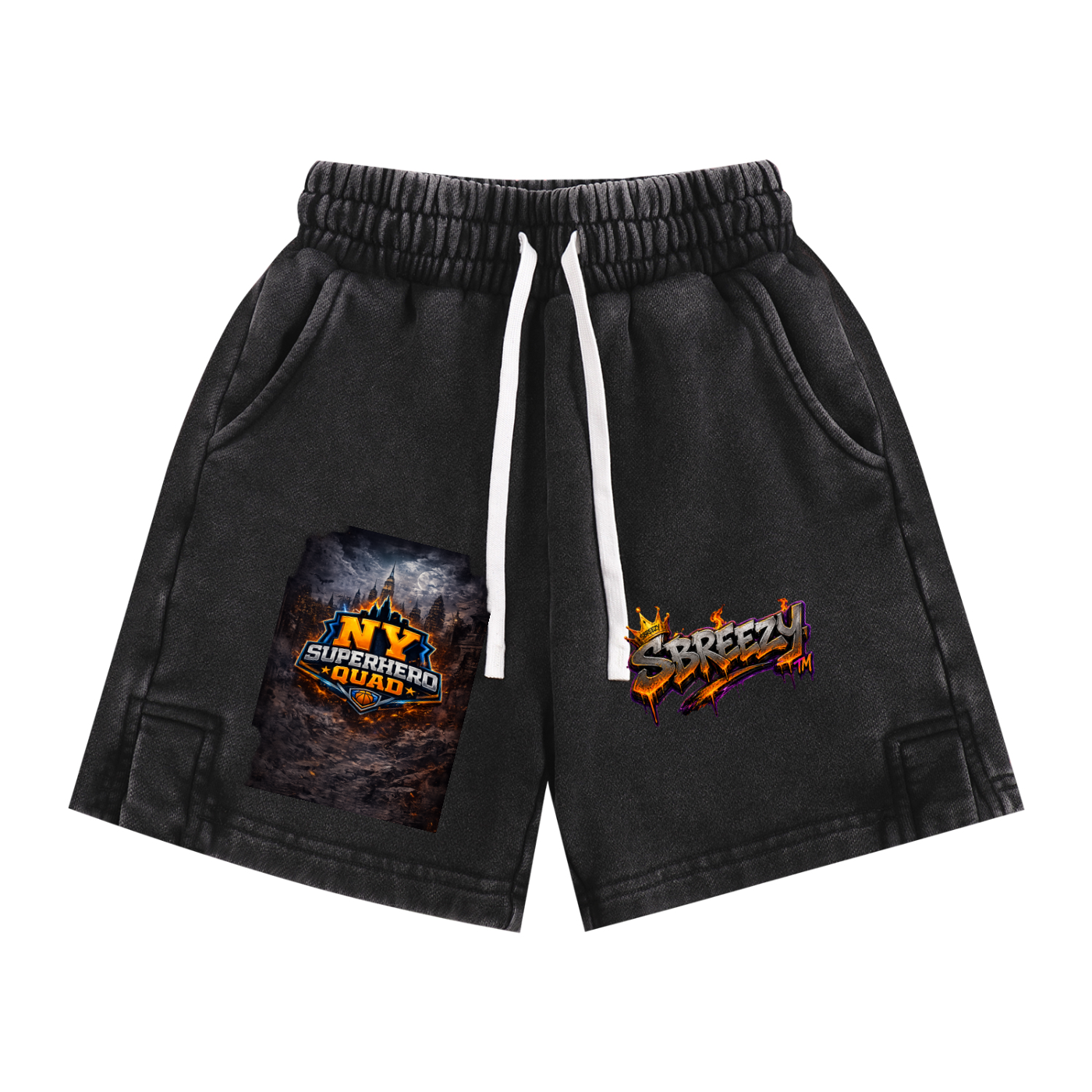 Nyc Superhero movement Kids' Shorts